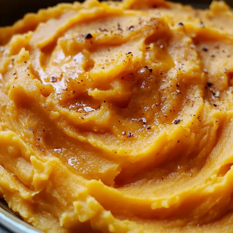 Smoky Chipotle Cheddar Mashed Sweet Potatoes