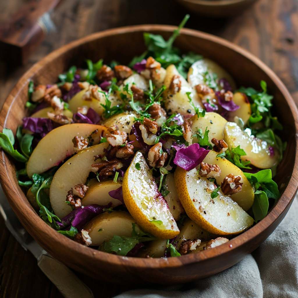 Autumn Pear Salad
