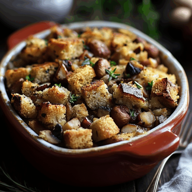 Chestnut and Mushroom Stuffing