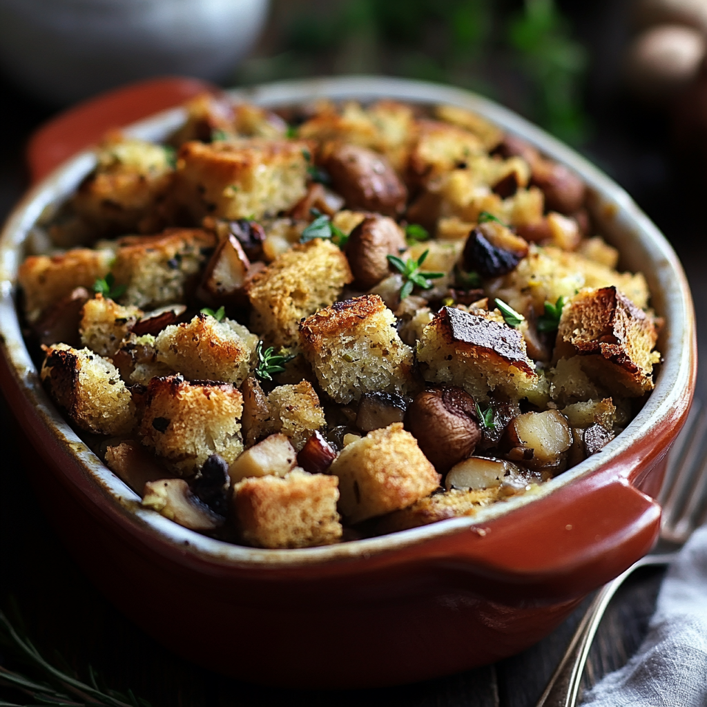 Chestnut and Mushroom Stuffing