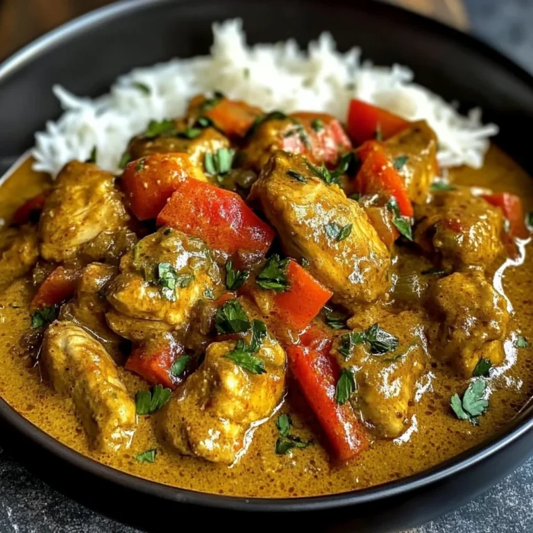 Creamy Jamaican Chicken Curry with Coconut & Spice