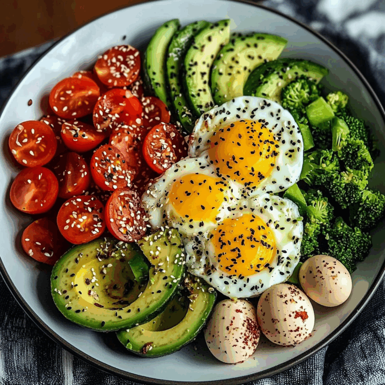 Avocado and Egg Breakfast Bowl