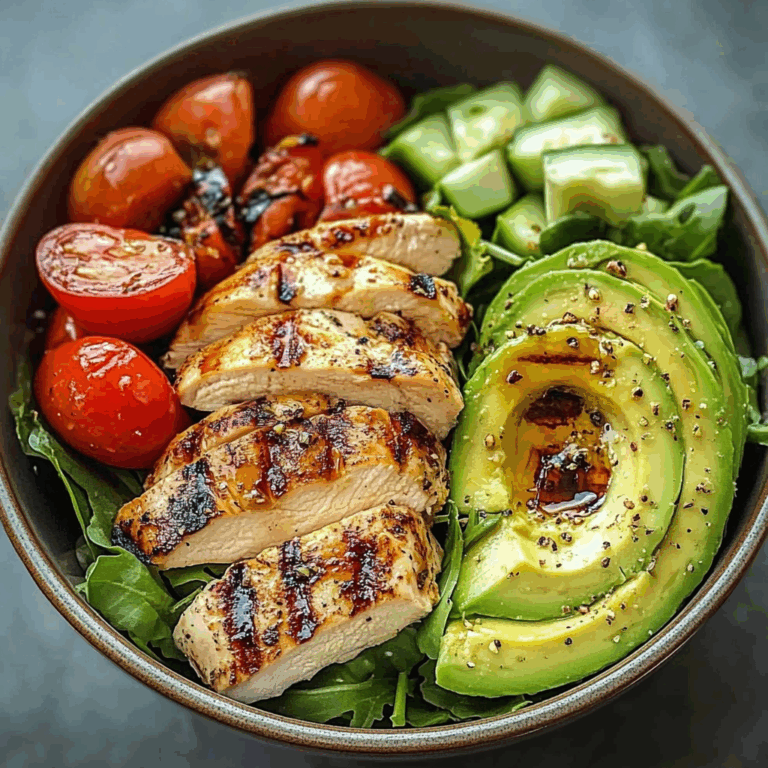Grilled Chicken & Avocado Power Salad